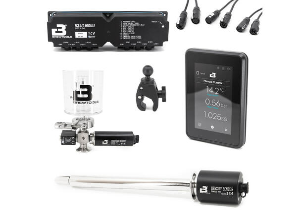 FCS Starter Kit Unitank w/Density (V2) Temp, Spunding, Density, Airlock ++ 