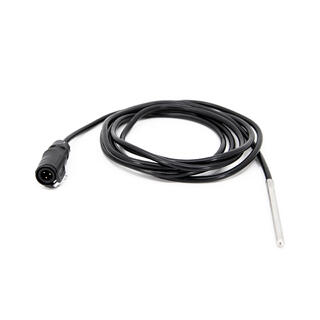 Temp. Sensor, PT1000, Probe on 2m cable Silicone Cable, Food grade