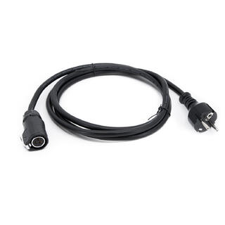 Power cable, 5m Schuko LP20 3-pin female, 3x1.5mm2