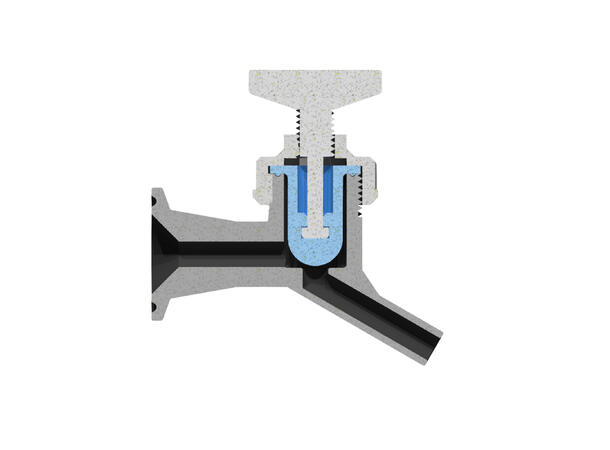 Sample valve, TC34mm, POK For smaller fermentation tanks etc. 