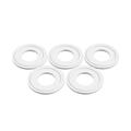TC Gasket, 34mm, DN15, 5-pack White silicone