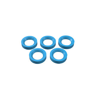 Gasket for sparge adapter/hat - 17mm Blue silicone, B40/B80/B150