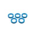 Gasket for sparge pipe/mash hat, 5 pack Blue silicone