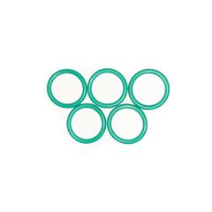 O-ring, Viton, 18x14x2mm 5-pack For dip tube