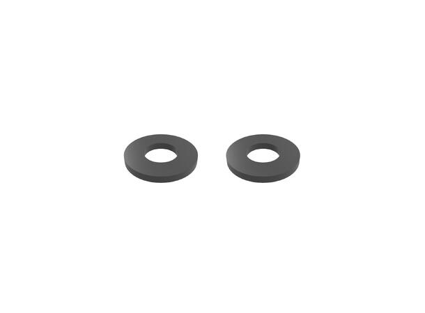 Ball Joint M8 gasket 7x15x1.5mm, 2 pack Black Silicone 