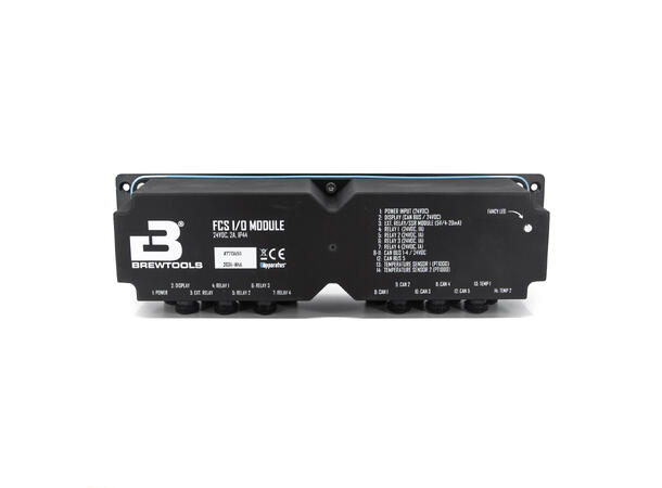 FCS I/O Module, 24V 2A 2xRTD, 5xCAN, 4xRelay 