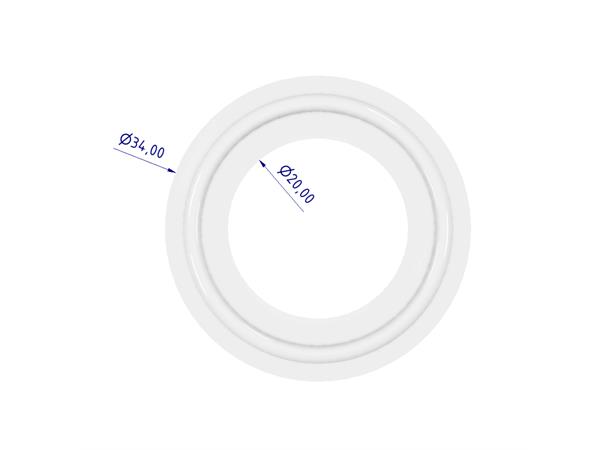 TC Gasket, 34mm, DN20, 5 pack 