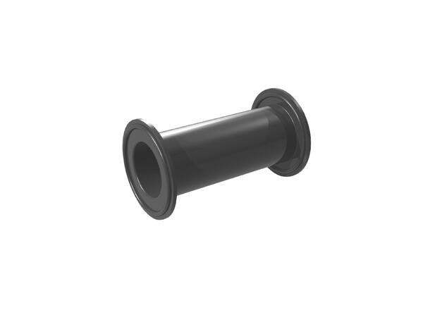 CleanCore Pinch Valve Liner TC1.5" Black Silicone, DN32 