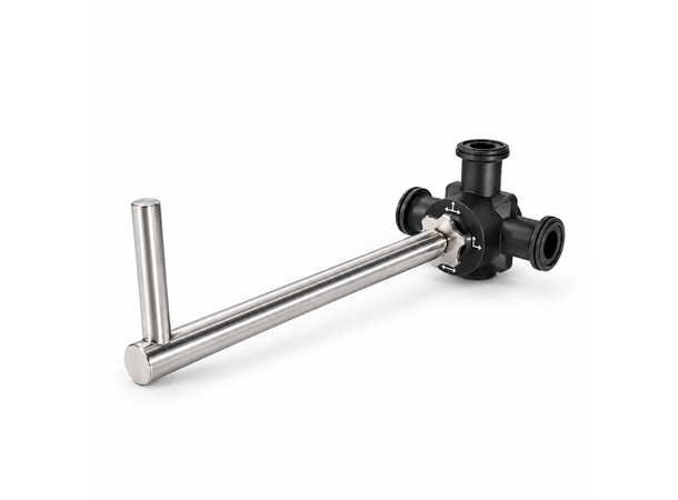 CleanCore™ 3-way valve for B80/B100 Bottom Valve for B80/B100 w/long handle 