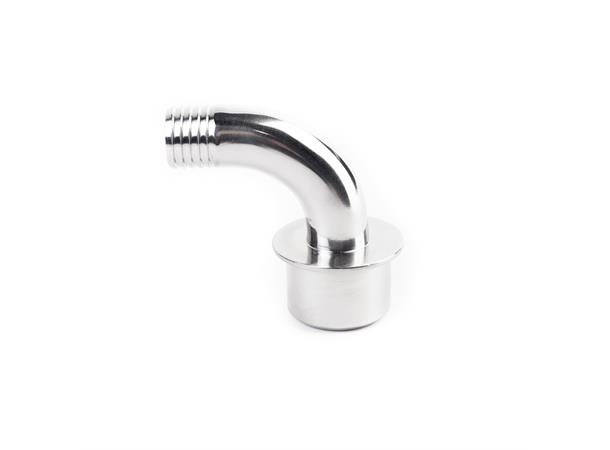 Recirc. Fitting, 19mm hose elbow For mashing/sparging 