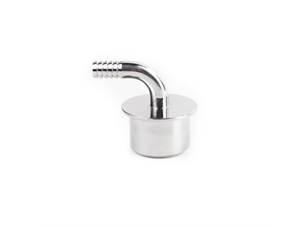 Recirc. Fitting, 10mm hose elbow For mashing/sparging 