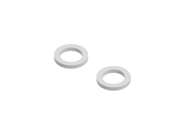 Gasket, 22x15x2mm, 2 pcs For pump fittings 