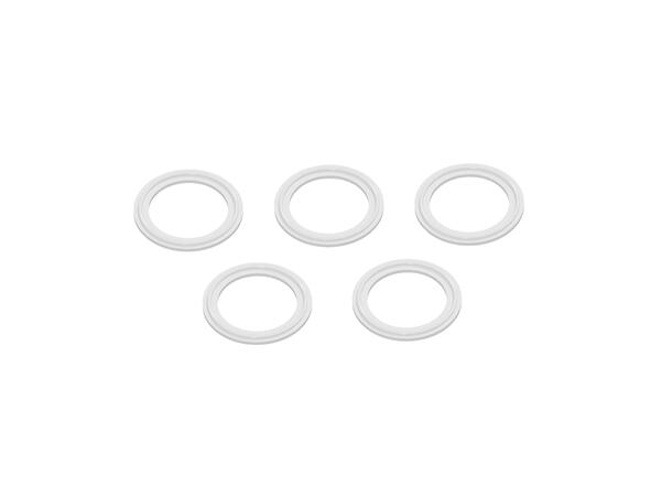 TC Gasket, 1.5", 5-pack White silicone 