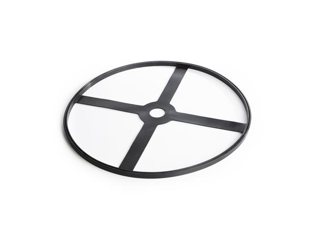 Trubinator Silicone Base, M Ø420, Black, Shore A 60 