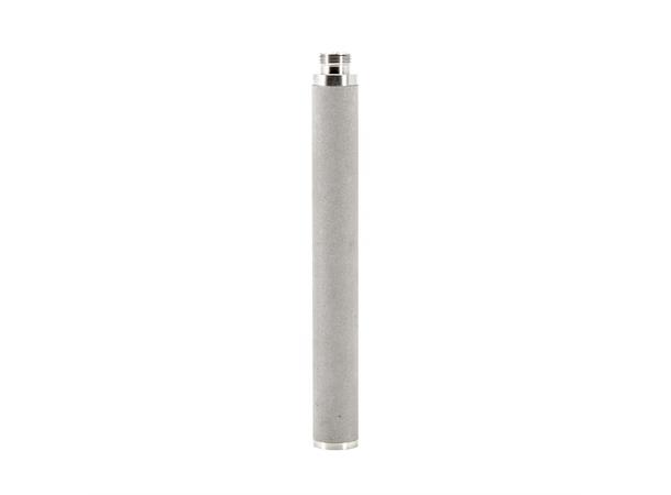 Carb. Stone, 14x120mm 0.5µm, G1/8" With gasket 