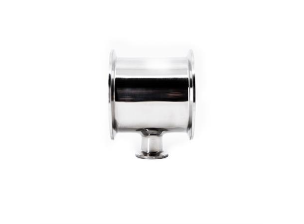 TC 3"  x TC34mm Tee Perfect for venting/purging 
