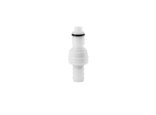 Quick connector, M to 10mm barb (3/8") Leak free connectors 