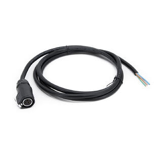 Power cable, 10A, 2m, DIY LP20 3-pin female, 3x1.5mm2