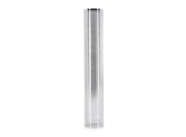 Filter 30mm, 300 micron, L=180mm Stainless, perforated filter 