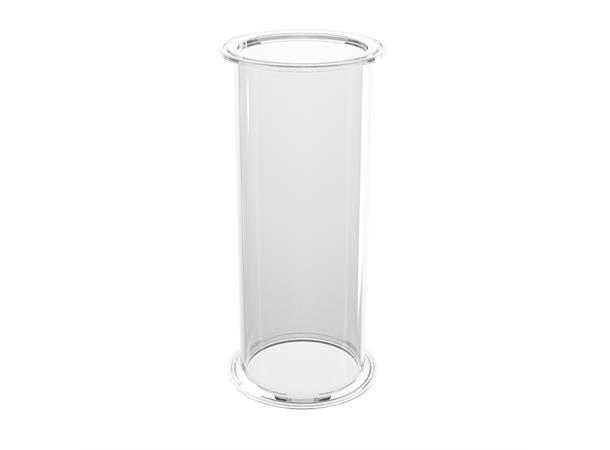 Poly TC Pipe, 3", L=200mm Transparent polycarbonate pipe 