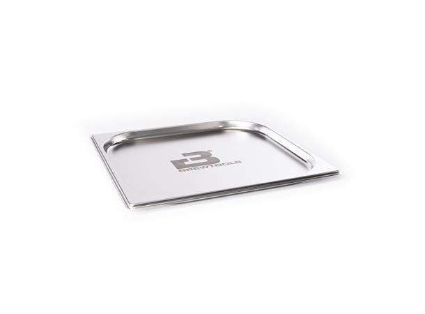 Steel tray 2/3, 20mm Brewtools, 355x325x20 