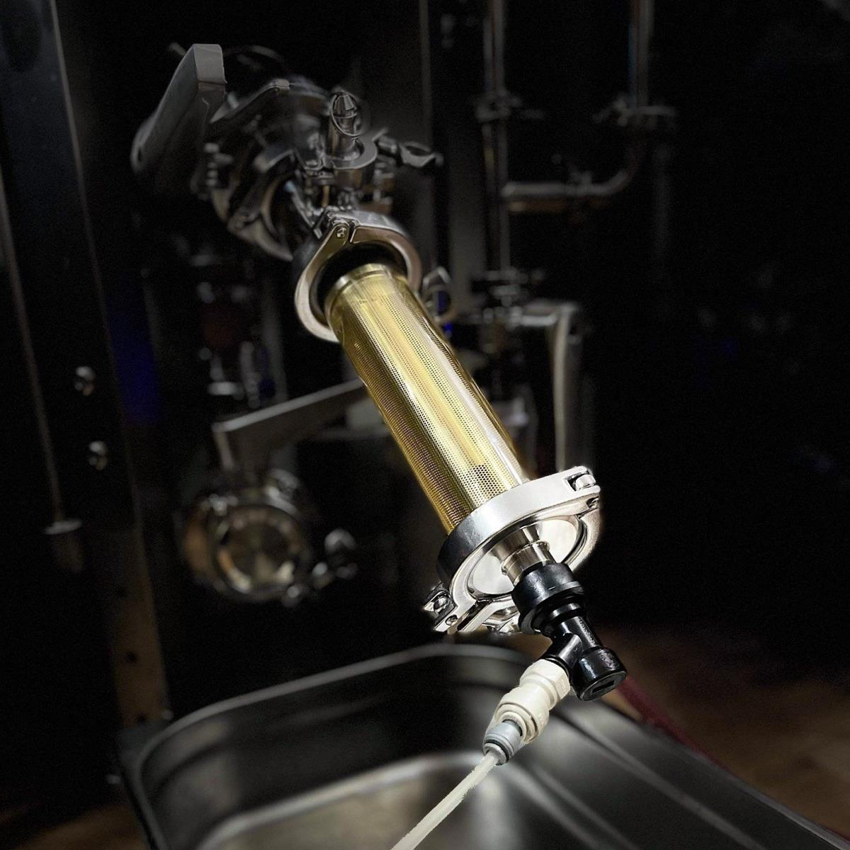 Inline Filter Kit, 2" Ball Lock For postfermentation filtration etc