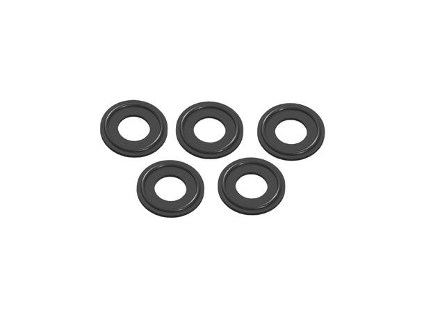 TC Gasket (EPDM), 34mm, DN15, 5-pack Low oxygen permeability, black EPDM 