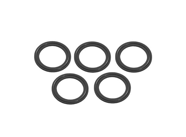 TC Gasket (EPDM), 1.5", 5-pack Low oxygen permeability, black EPDM 