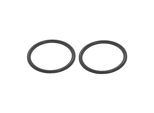 TC Gasket (EPDM), 3", 2-pack Low oxygen permeability, black EPDM 
