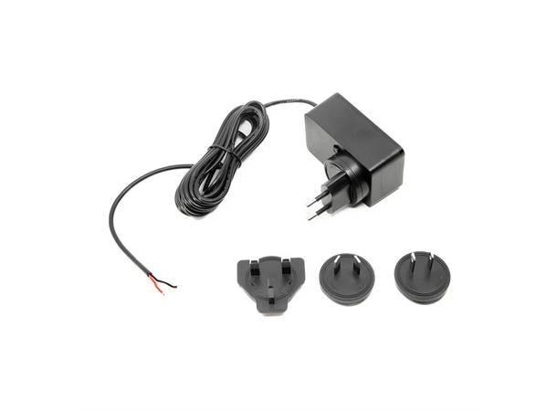 Power Supply - 24V DC, 40W, DIY 3 meters, Universal adapters 