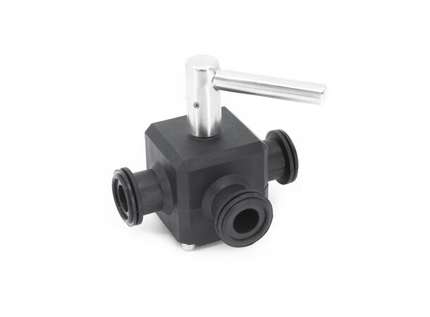 CleanCore™ 3-way valve, TC34mm, Nylon Discontinued model 