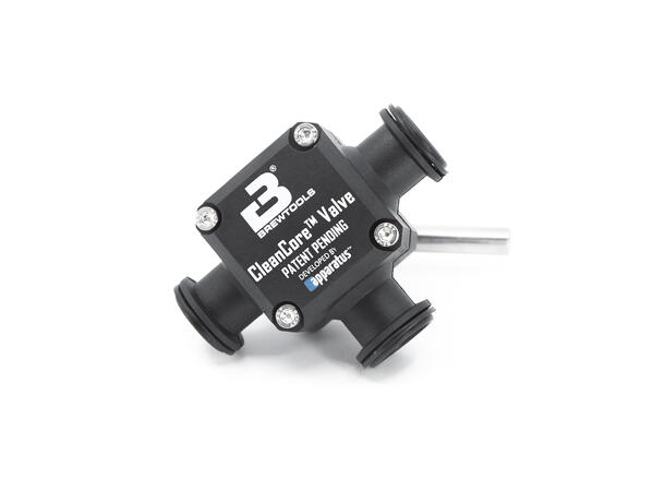 CleanCore™ 3-way valve, TC34mm, Nylon Discontinued model 