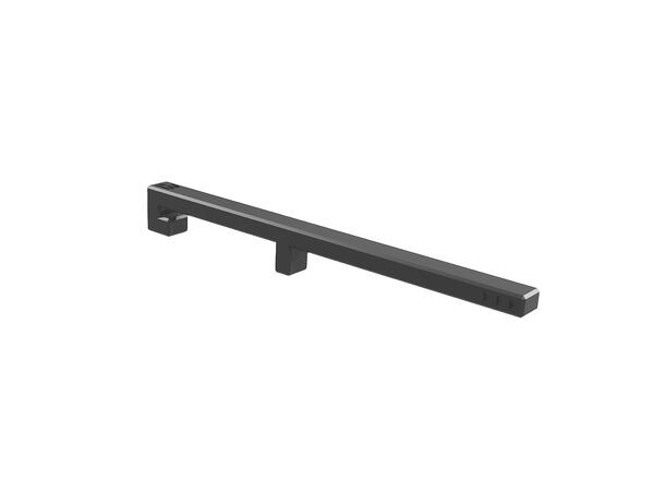 MiniUni Wall Bracket Safety Pin Black, ABS 